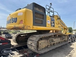 Back of used Excavator